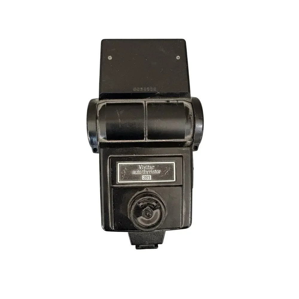 Vintage Vivitar Auto Thyristor 283 Flash Gun – Film Camera Flash – Untested